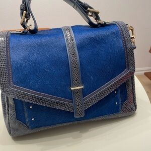Tory Burch Electric Blue 797 Satchel